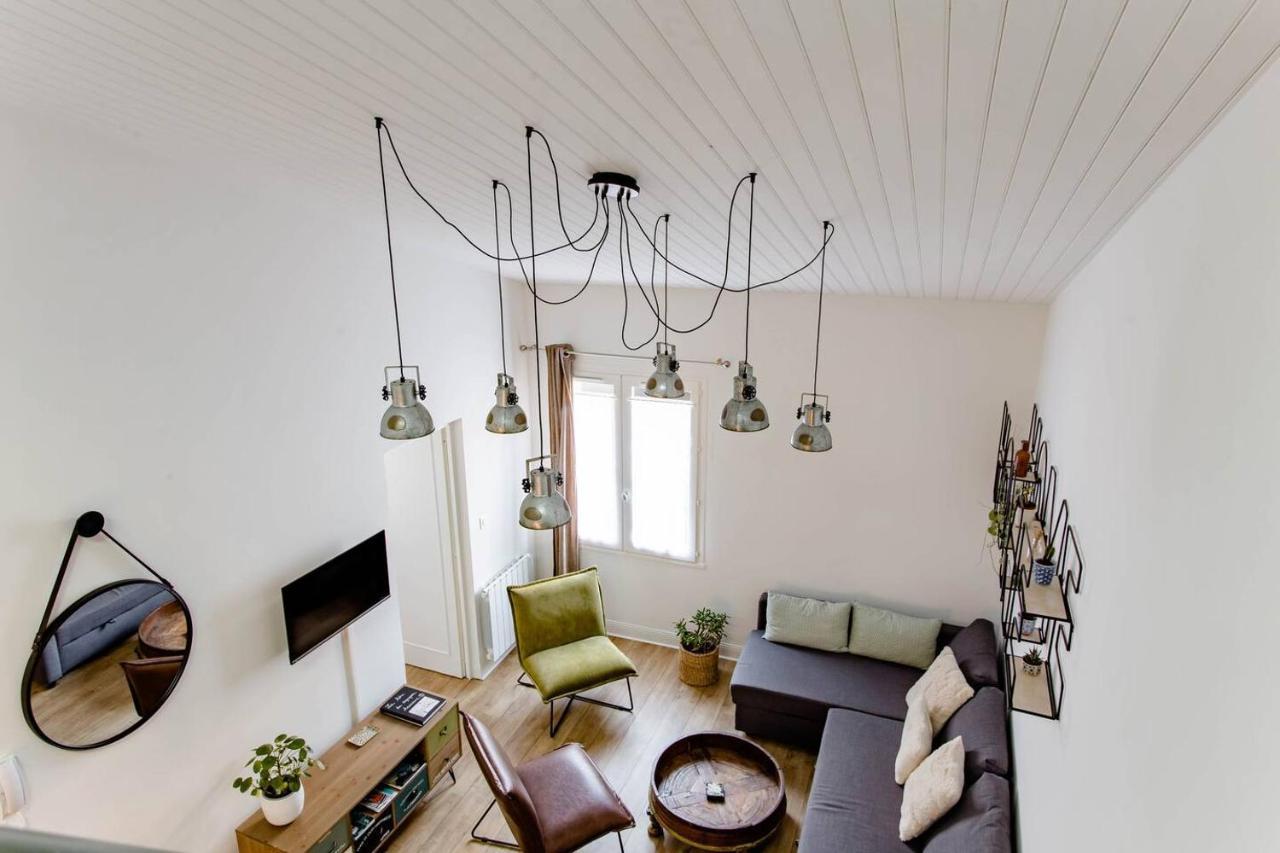 Superbe Duplex De 70M2 Avec 2 Chambres En Hyper Centre Au Calme Sur Cour Classe 3 Etoiles Avec Parking En Option 拉罗歇尔 外观 照片